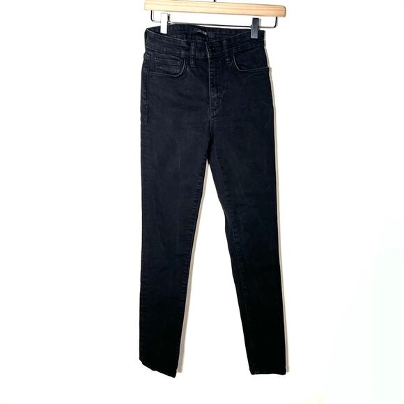 Joe's black mid rise skinny jeans size 24 B106 - Picture 1 of 5